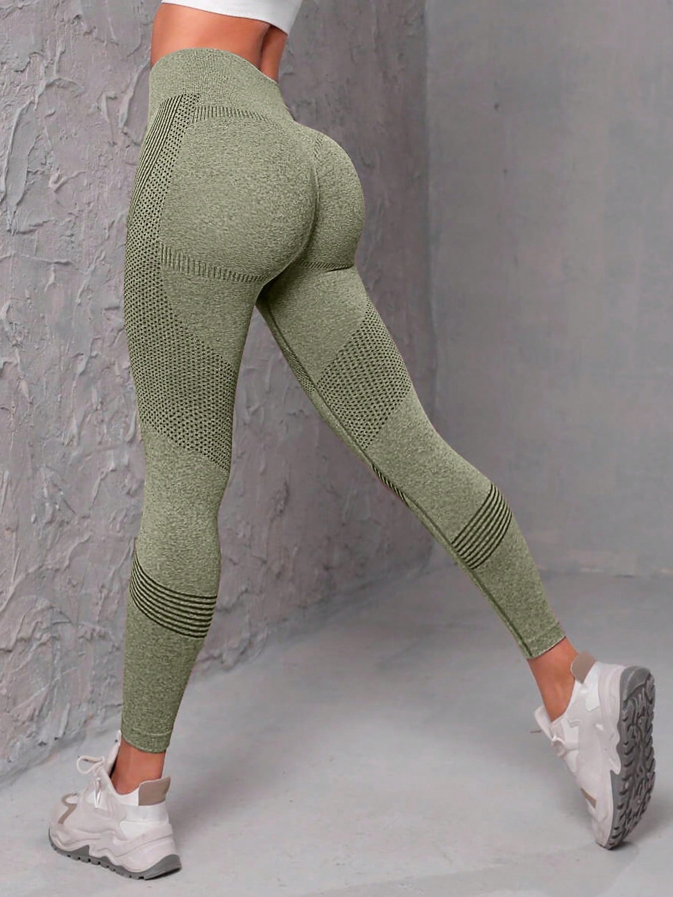 Women's 4pcs Seamless High-elasticity Sport Leggings