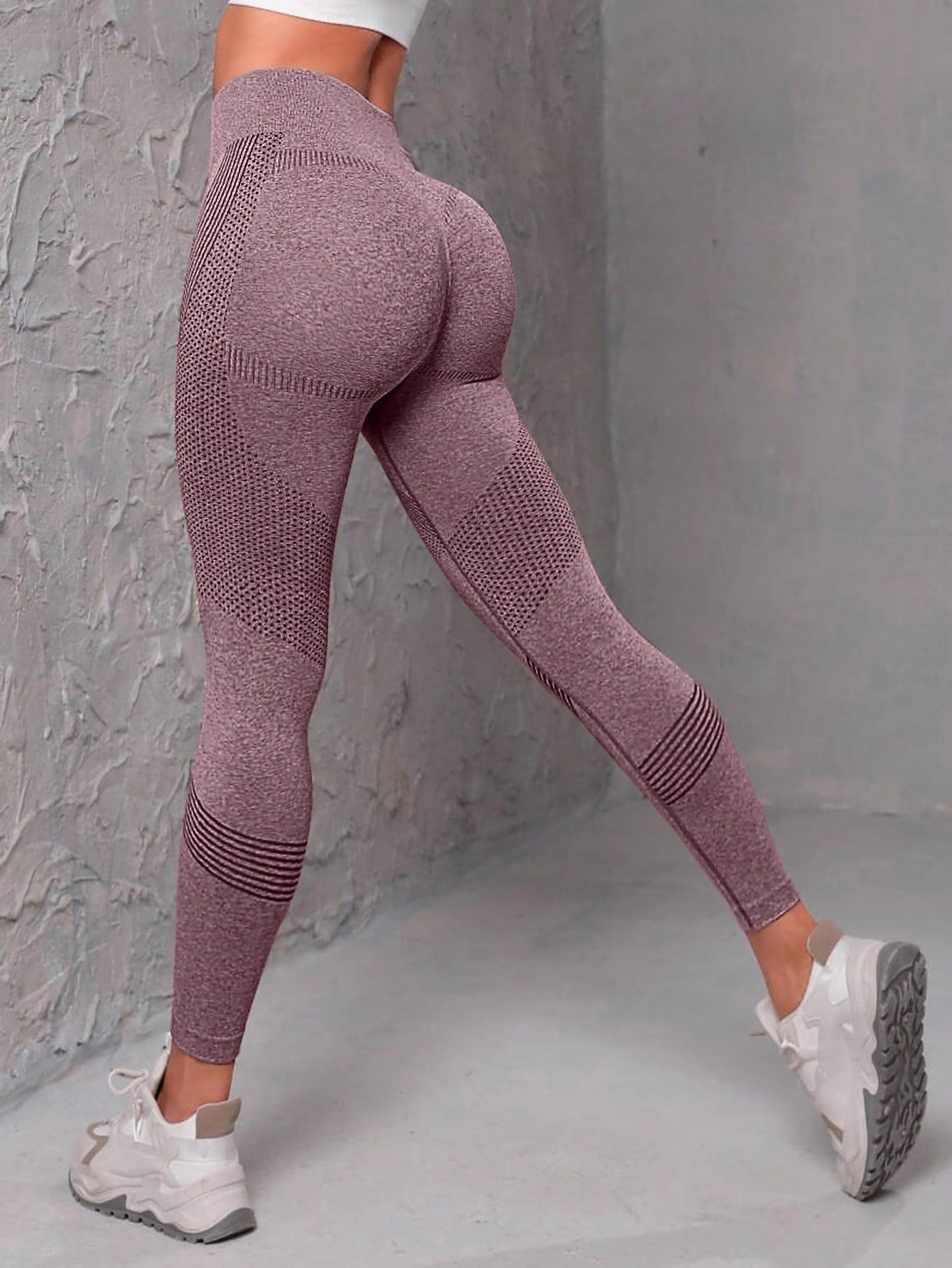 Women's 4pcs Seamless High-elasticity Sport Leggings