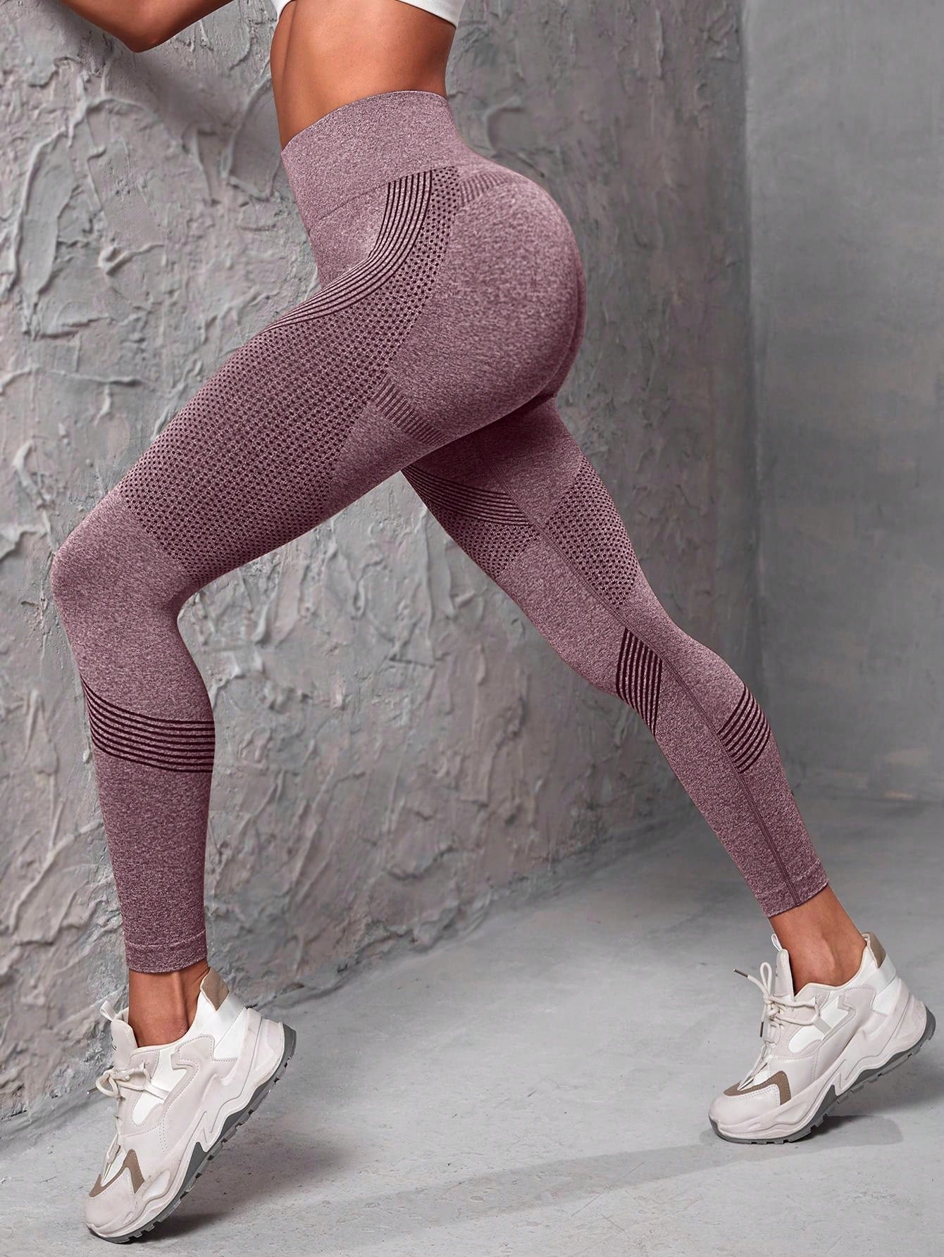 Women's 4pcs Seamless High-elasticity Sport Leggings