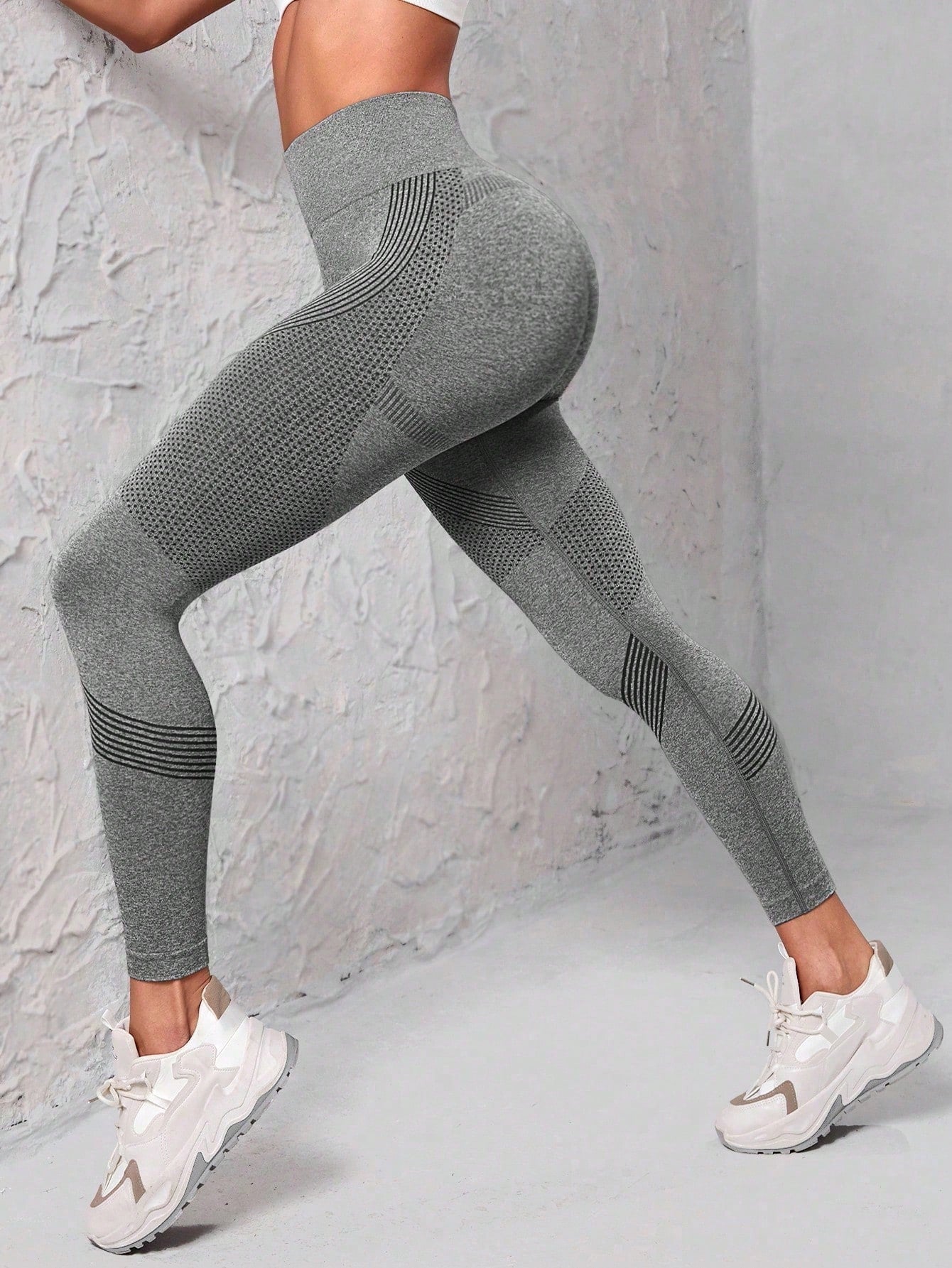 Women's 4pcs Seamless High-elasticity Sport Leggings