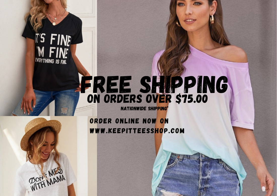 Free shipping on orders over $75.00📦