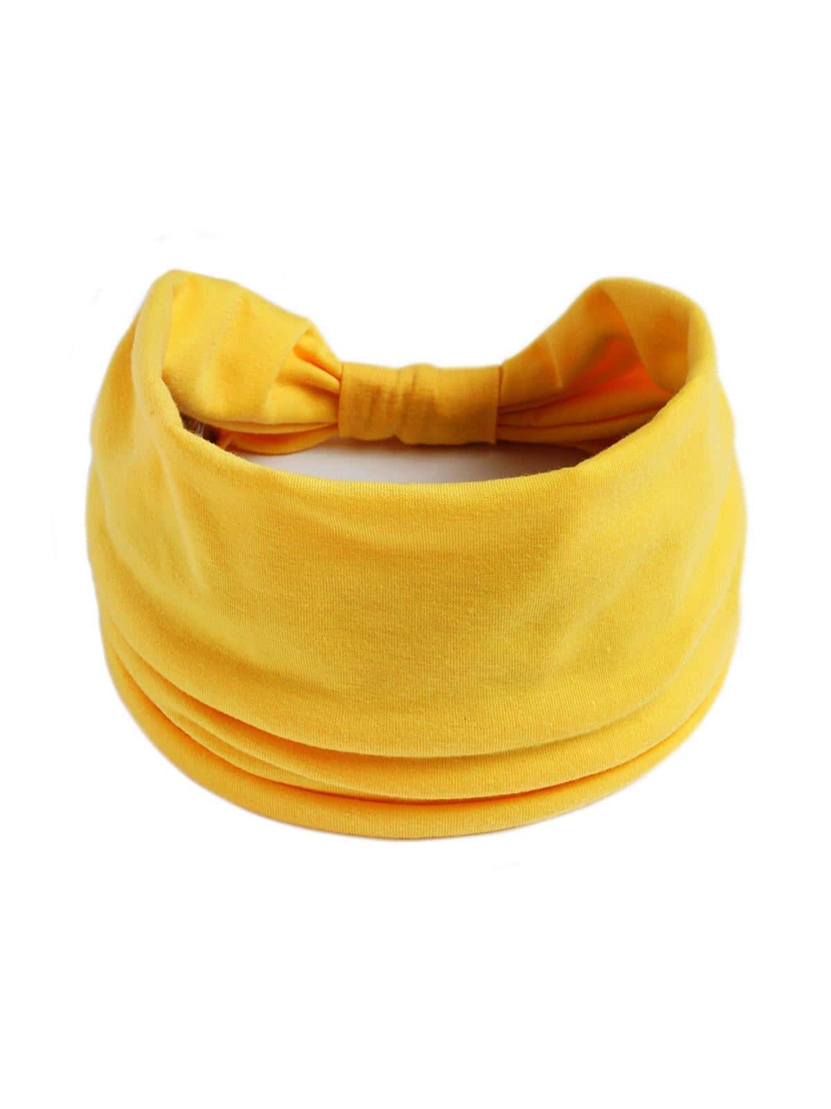 Solid Elastic Sweat-absorbent Athletic Hairband