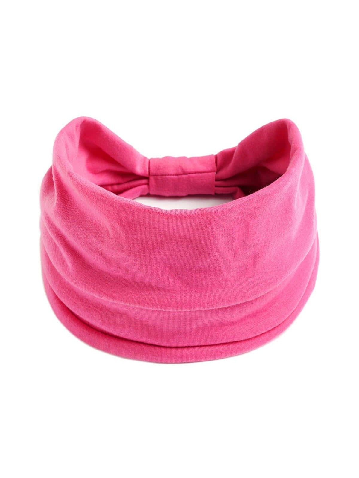 Solid Elastic Sweat-absorbent Athletic Hairband