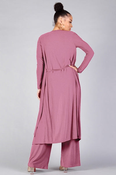 Sexy Silky Belted Robe - Keep It Tees Shop