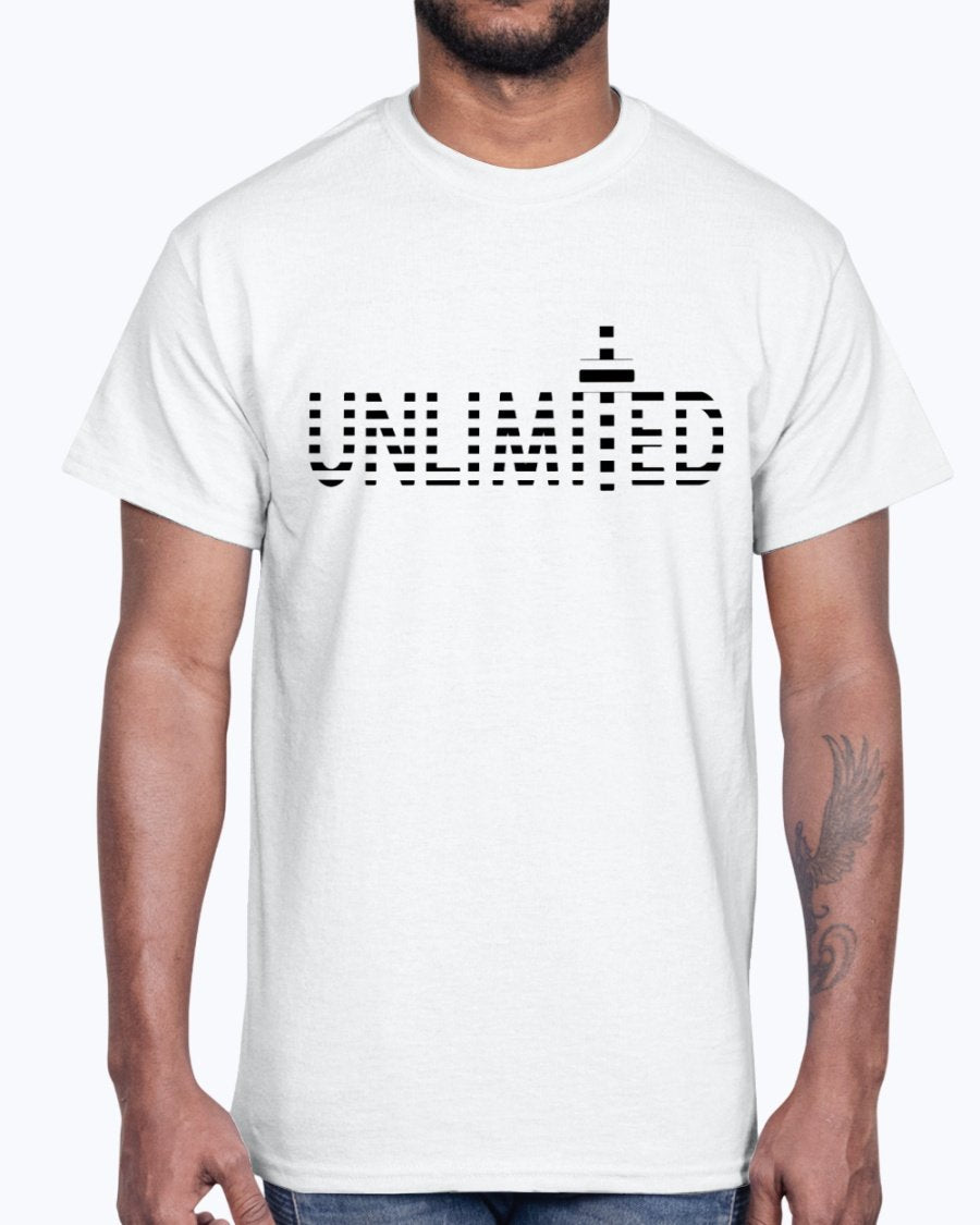 Mens T-Shirt, Unlimited Short Sleeve Graphic Tee